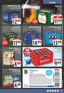 König Pilsener im EDEKA Prospekt "Aktuelle Angebote" mit 24 Seiten (Remscheid)