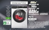 Lave-linge - AEG en promo chez Blanc Brun Ville-d'Avray à 649,90 €