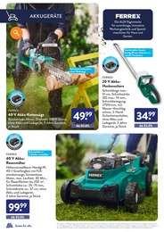 Akku Rasenmäher Angebot im aktuellen ALDI SÜD Prospekt auf Seite 20