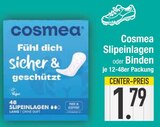 Slipeinlagen von Cosmea im aktuellen EDEKA Prospekt für 1,79 €
