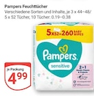 Aktuelle Pampers Angebote bei GLOBUS in Halle (Saale) Aktuelles Feuchttücher Angebot bei GLOBUS in Halle (Saale) ab 4,99 €