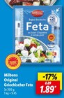 Original Griechischer Feta Angebote von Milbona bei Lidl Paderborn für 1,89 €