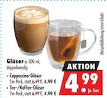 Cappuccino-Gläser für 4,99 € bei Mäc-Geiz im Angebot Cappuccino-Gläser im aktuellen Mäc-Geiz Prospekt