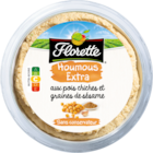 HOUMOUS EXTRA AUX POIS CHICHES ET SÉSAME FLORETTE - FLORETTE - Auchan Hypermarché à Poitiers HOUMOUS EXTRA AUX POIS CHICHES ET SÉSAME FLORETTE - FLORETTE en promo chez Auchan Hypermarché Poitiers à 2,69 €