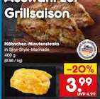 Hähnchen-Minutensteaks im Angebot bei Netto Marken-Discount in Hückelhoven Hähnchen-Minutensteaks Angebote bei Netto Marken-Discount Hückelhoven für 3,99 €