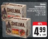 Katzennahrung im Angebot bei E center in Hof Katzennahrung Angebote von Shelma bei E center Hof für 4,99 €