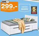 Funktionsbett im Segmüller Prospekt Funktionsbett von SEGMÜLLER im aktuellen Segmüller Prospekt für 299,00 €