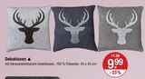 Dekokissen für 9,99 € bei V-Markt im Angebot Dekokissen im aktuellen V-Markt Prospekt