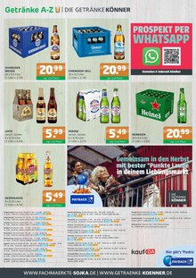 Bier im Getränke A-Z Prospekt "DIE GETRÄNKEKÖNNER" mit 4 Seiten (Eberswalde)