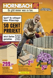 Hornbach Prospekt "Sport? Du schleppst lieber Pflanzringe." für Karben, 33 Seiten, 13.03.2024 - 09.04.2024
