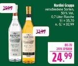 Grappa Angebote von Nardini bei Marktkauf Plauen für 24,99 €