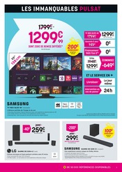 Samsung Angebote im Prospekt "Un sacré Noël" von Pulsat Samsung Angebote im Prospekt "Un sacré Noël" von Pulsat auf Seite 3