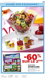 Prix et réduction Apéricube dans le prospectus Carrefour Market en cours Offre Apéricube dans le catalogue Carrefour Market du moment à la page 27