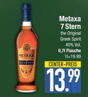 7 Stern Angebote von Metaxa bei E center Regensburg für 13,99 €
