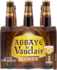 Bière blonde d’Abbaye - Abbaye de Vauclair en promo chez Lidl Vénissieux à 3,59 €