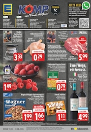 EDEKA Prospekt für Wesel mit 26 Seiten EDEKA Prospekt für Wesel: "Aktuelle Angebote", 26 Seiten, 17.08.2026 - 22.08.2026