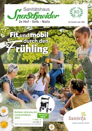 Sperschneider GmbH Orthopädie + Rehatechnik Prospekt für Hof: "Fit und mobil durch den Frühling", 6 Seiten, 13.03.2025 - 31.05.2025