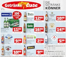 Getränke Oase Prospekt für Lippstadt mit 1 Seite Getränke Oase Prospekt für Lippstadt: "Aktuelle Angebote", 1 Seite, 18.08.2025 - 23.08.2025