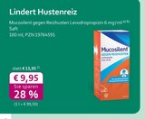 Mucosilent gegen Reizhusten Levodropropizin 6 mg/ml Saft bei mea - meine apotheke im Prospekt "" für 9,95 €