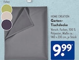 Garten-Tischdecke im ALDI SÜD Prospekt Garten-Tischdecke von HOME CREATION im aktuellen ALDI SÜD Prospekt für 9,99 €