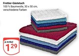 Frottier-Gästetuch im Angebot bei GLOBUS in Castrop-Rauxel Frottier-Gästetuch Angebote bei GLOBUS Castrop-Rauxel für 1,29 €