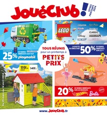 Prospectus JouéClub à Créteil, "TOUS RÉUNIS pour un printemps à PETITS PRIX", 24 pages, 25/03/2024 - 14/04/2024
