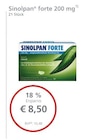 Sinolpan forte 200 mg Angebot in Vlotho Sinolpan forte 200 mg im aktuellen Prospekt bei LINDA Premiumapotheke in Vlotho