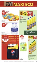 Prix et réduction Oranges dans le prospectus Géant Casino en cours Offre Oranges dans le catalogue Géant Casino du moment à la page 5