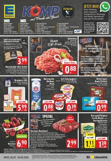 EDEKA Prospekt der Woche "Aktuelle Angebote" Seite 1, 26.05.2026 bis 30.05.2026 für Wesel Aktueller EDEKA Prospekt "Aktuelle Angebote" Seite 1 von 26 Seiten für Wesel