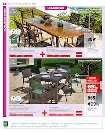 Offre Table Extensible dans le catalogue Carrefour du moment à la page 8