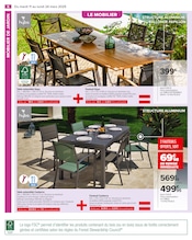 Promos Fauteuil dans le catalogue "PROFITER ENFIN DE SON JARDIN : PLANTATIONS" de Carrefour à la page 8