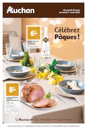 Prospectus Auchan Supermarché à Metz "Célébrez Pâques !", 8 pages, 19/03/2024 - 01/04/2024