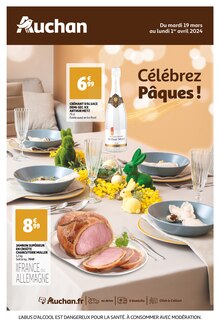 Prospectus Auchan Supermarché en cours, "Célébrez Pâques !", page 1 sur 8