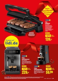 Tefal OptiGrill Angebot im aktuellen Lidl Prospekt auf Seite 51