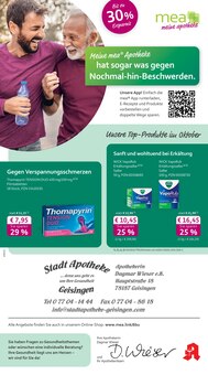 Aktueller mea - meine apotheke Prospekt "Unsere September-Angebote" Aktueller mea - meine apotheke Prospekt