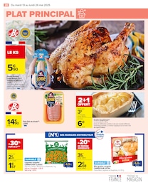 Prix et réduction Gratin Dauphinois dans le prospectus Carrefour en cours Offre Gratin Dauphinois dans le catalogue Carrefour du moment à la page 30