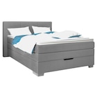 Boxspringbett Anika grau Liegefläche B/L: ca. 140x200 cm bei POCO im Pforzheim Prospekt für 899,99 €