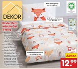 Aktuelle Spannbettlaken Angebote bei Netto Marken-Discount in Osnabrück Aktuelles Kinder Bettwäsche-Set, 3-teilig Angebot bei Netto Marken-Discount in Osnabrück ab 12,99 €