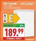 Aktuelles Kühlschrank KS16-V-040E Angebot bei Marktkauf in Dinslaken ab 189,99 €