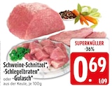 Aktuelles Schweine-Schnitzel Angebot bei EDEKA in Ingolstadt ab 0,69 €