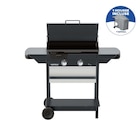 Promo Plancha 2 brûleurs sur chariot Plaque en fonte émaillée CAMPINGAZ à 269,00 € dans le catalogue Leroy Merlin à Saint-Berthevin