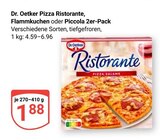 Pizza Ristorante Angebote von Dr. Oetker bei GLOBUS Hof für 1,88 €
