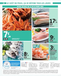 Offre Crevettes dans le catalogue E.Leclerc du moment à la page 16