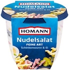 Nudel- oder Pellkartoffelsalat von Homann für 1,79 € bei REWE im Angebot Nudel- oder Pellkartoffelsalat von Homann im aktuellen REWE Prospekt