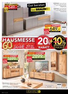Fernseher im aktuellen BRAUN Möbel-Center Prospekt (Singen (Hohentwiel)) Fernseher im BRAUN Möbel-Center Prospekt "HAUSMESSE" mit 16 Seiten (Singen (Hohentwiel))