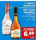 Weinbrand oder Creme Sahnelikör Angebote von Chantré bei Marktkauf Hof für 6,49 €