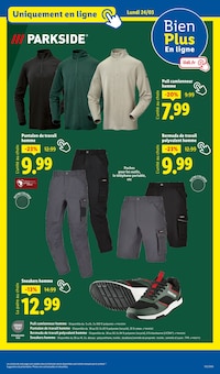 Promo Pantalon De Travail dans le catalogue Lidl du moment à la page 67