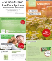 Aktueller LINDA Premiumapotheke Apotheken Prospekt in Gensingen und Umgebung, "Aktuelle Angebote" mit 3 Seiten, 01.09.2025 - 30.09.2025
