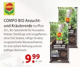 BIO Anzucht- und Kräutererde Angebote von COMPO bei bauSpezi Heilbronn für 9,99 €