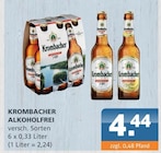 Alkoholfrei Angebote von Krombacher bei Getränke Lehmann - Getränke A-Z Eberswalde für 4,44 €